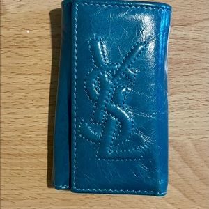YSL, key holder with wallet built in for cash